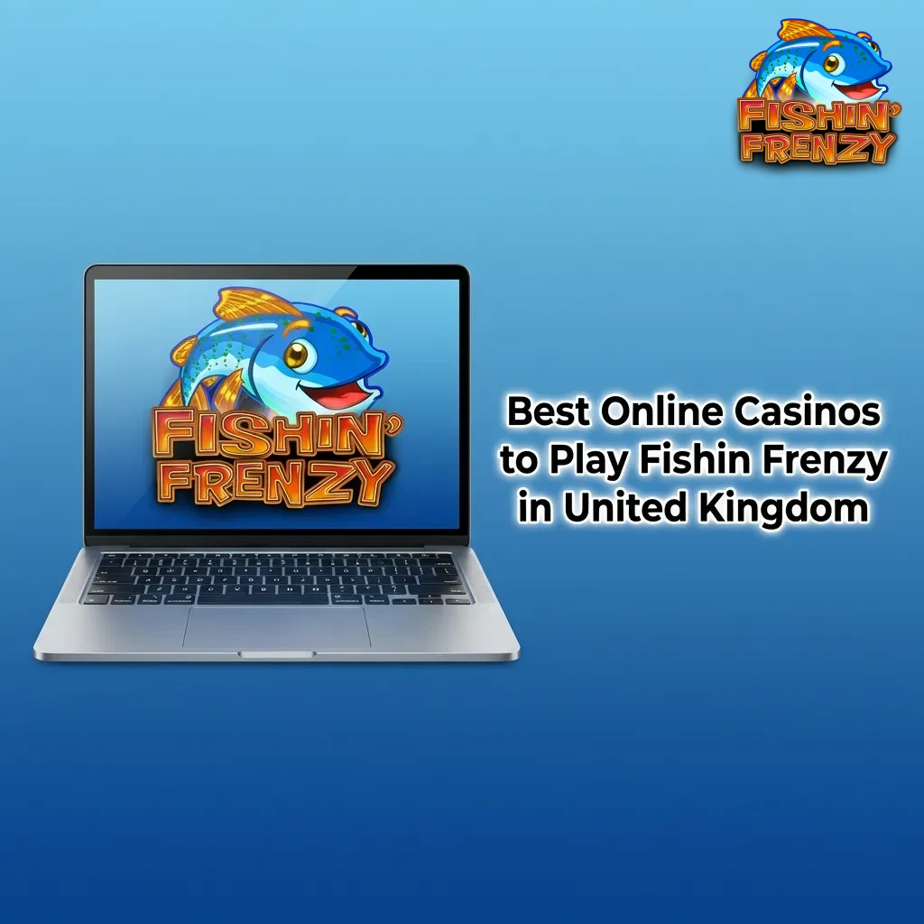 UK casino comparison for Fishin Frenzy slots showing licensed platforms with bonuses, payment options, and mobile compatibility